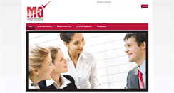 Desktop Screenshot of mgheadhunting.com